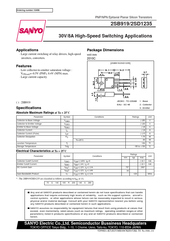 2SB919