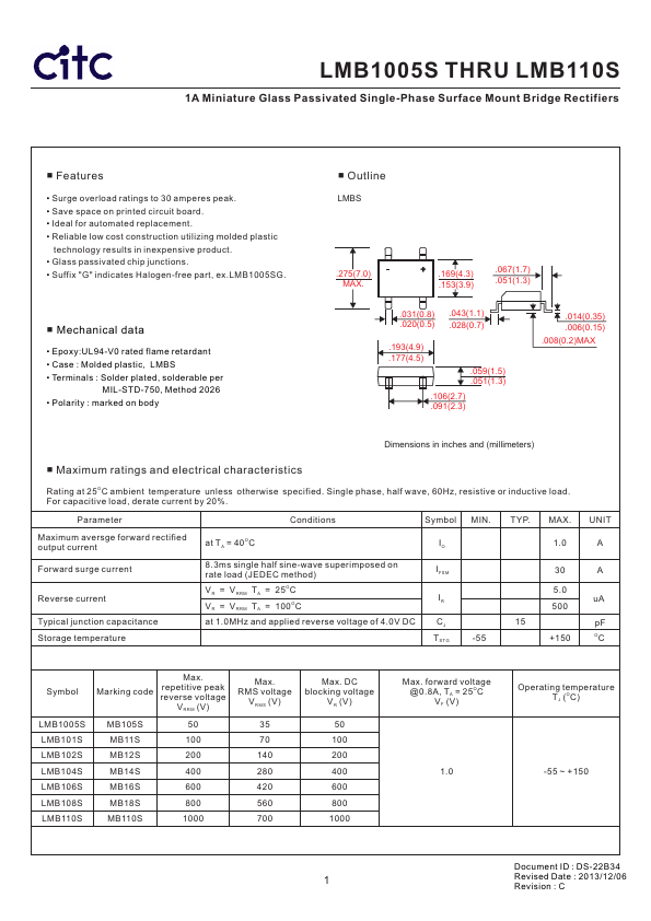 LMB110S