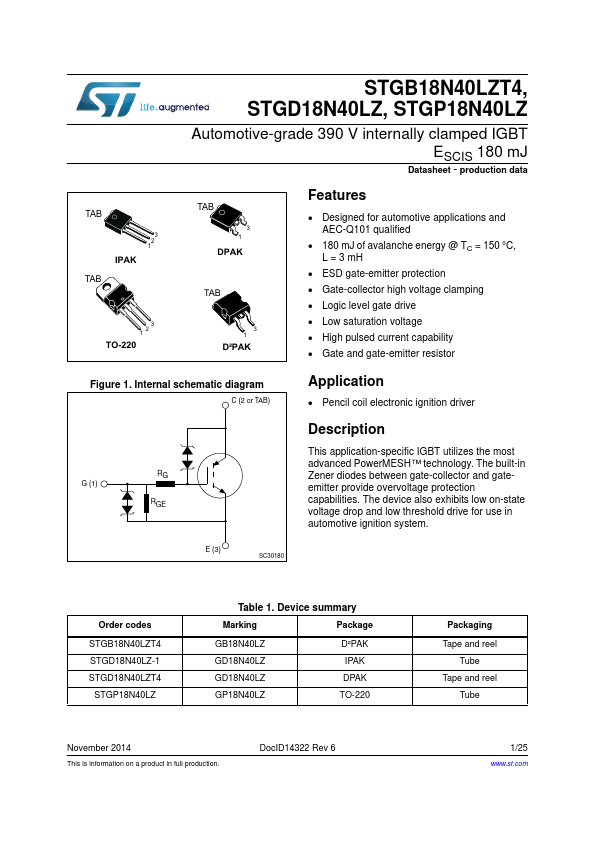 GB18N40LZ