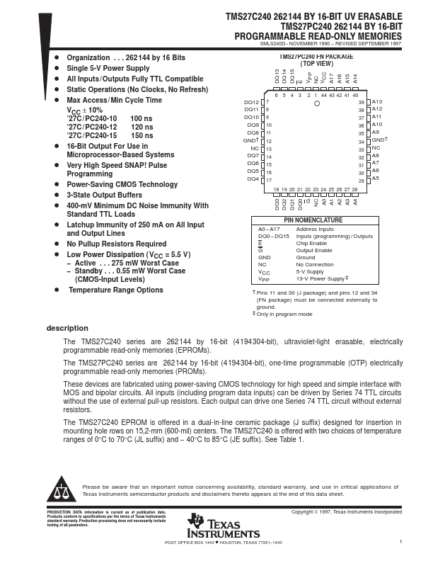 TMS27PC240