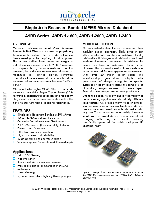 A9RB.1-1600 Datasheet Preview