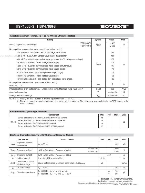 TISP4700F3