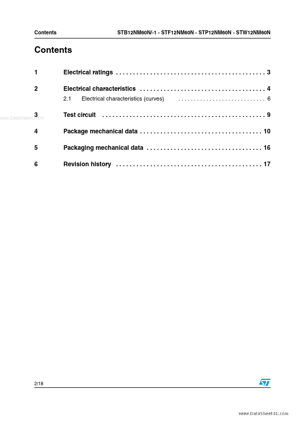 STB12NM60N