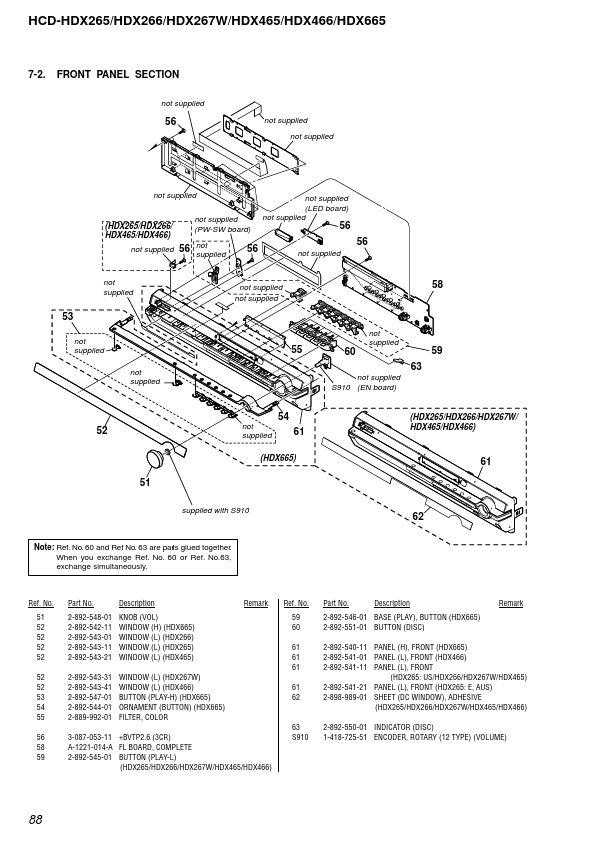 HCD-HDX266