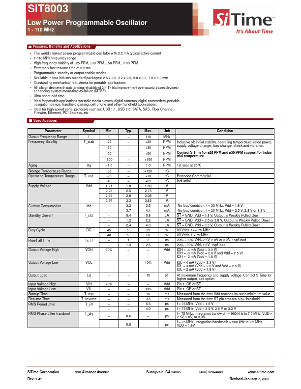 SiT8003