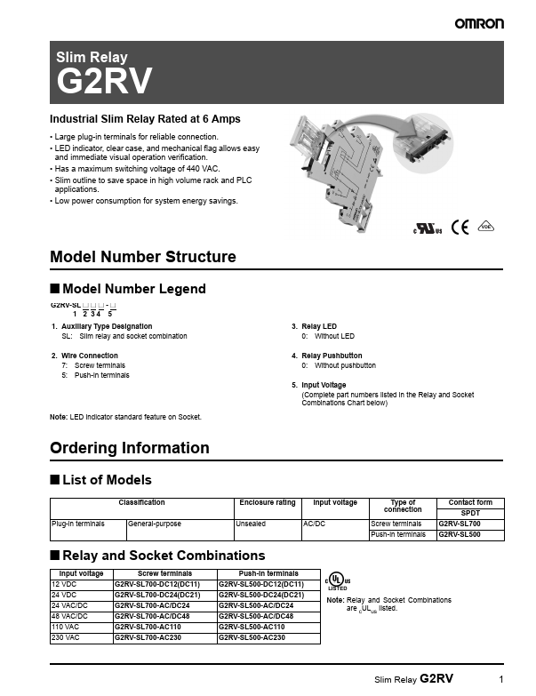 G2RV-SL500-AC230