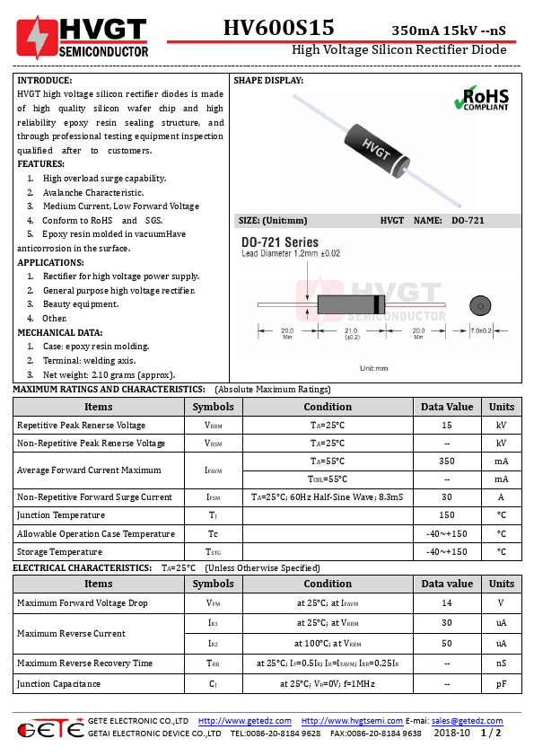 HV600S15