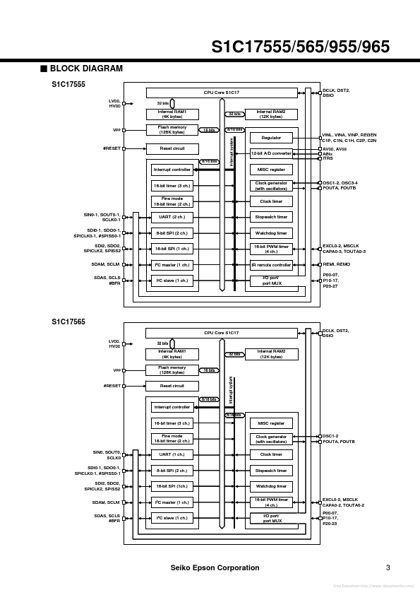 S1C17955