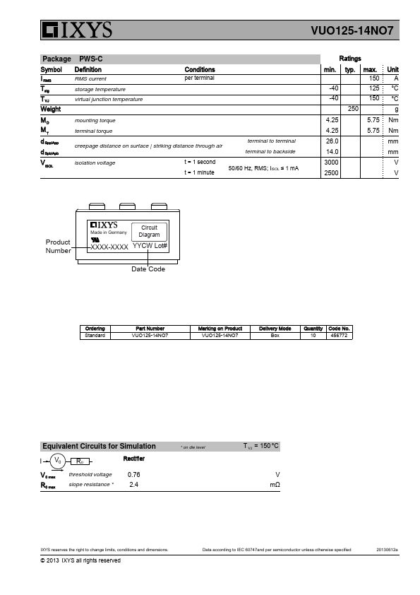 VUO125-14NO7