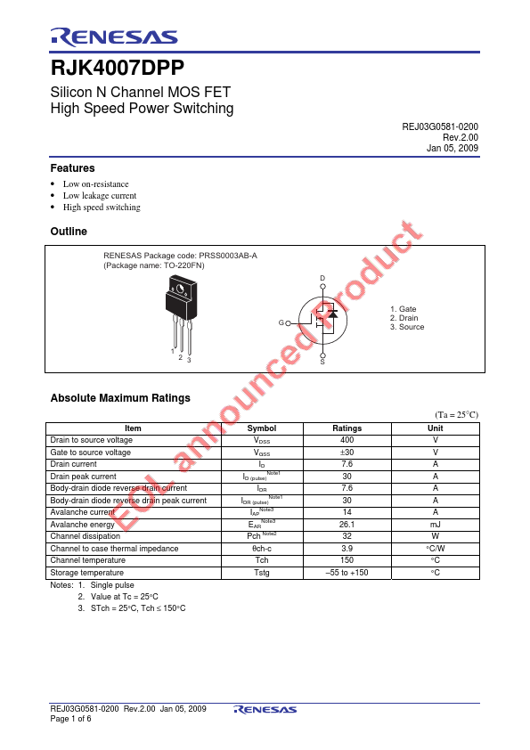 RJK4007DPP