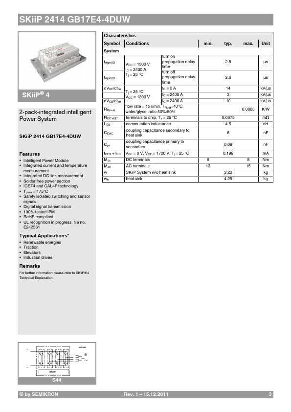 SKiiP2414GB17E4-4DUW