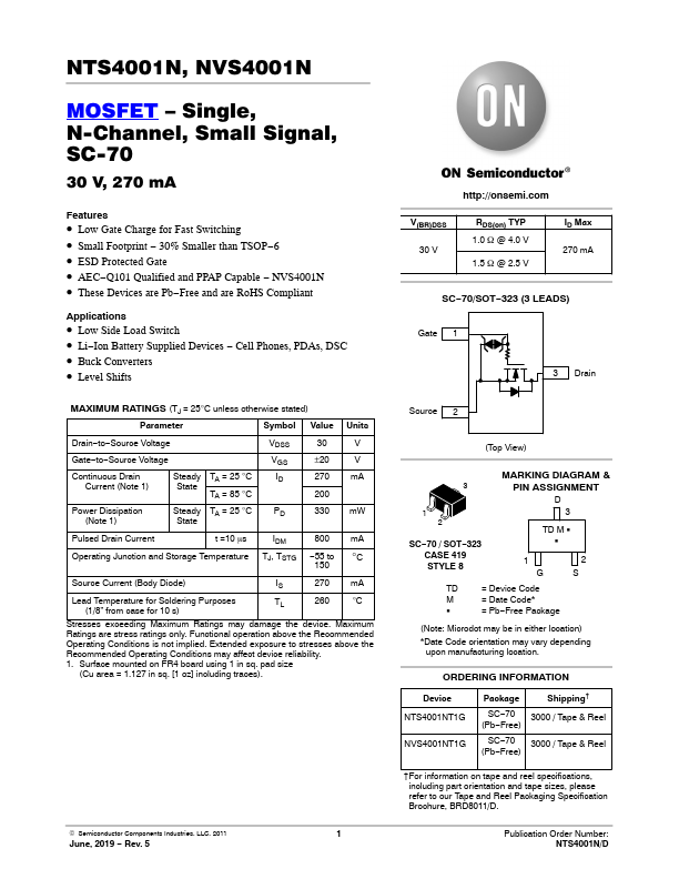 NVS4001NT1G