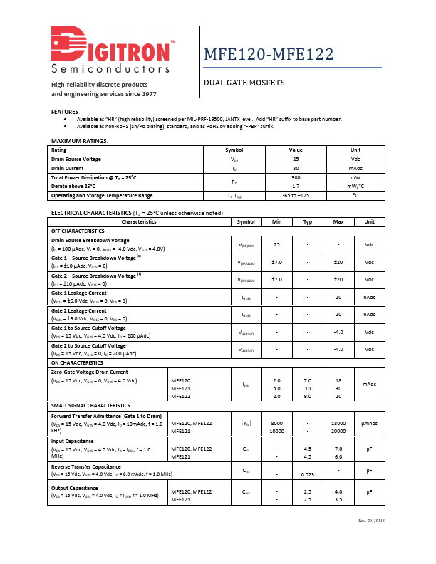 MFE122