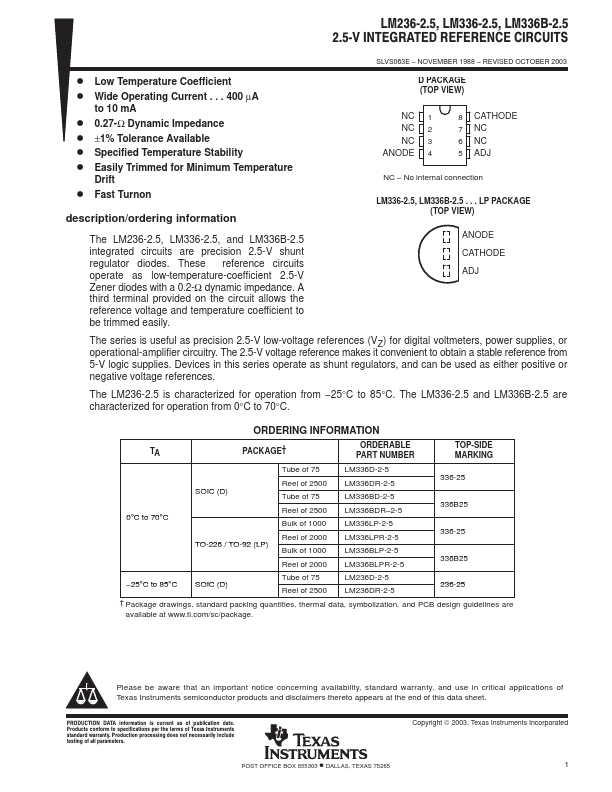 LM336B-2.5