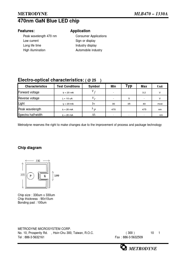 MLB470-1330A