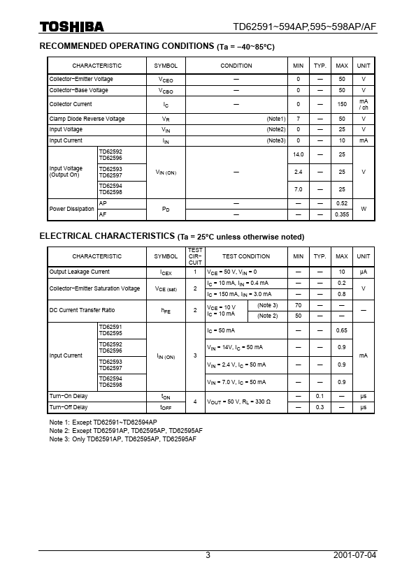 TD62598AF