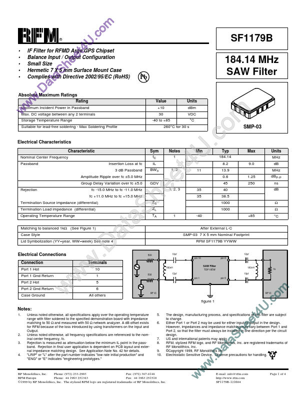 SF1179B