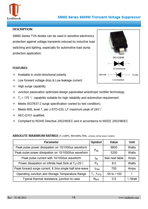 SM8S13CA