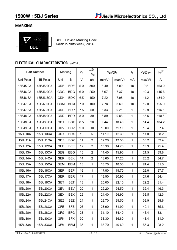 15BJ6.0CA