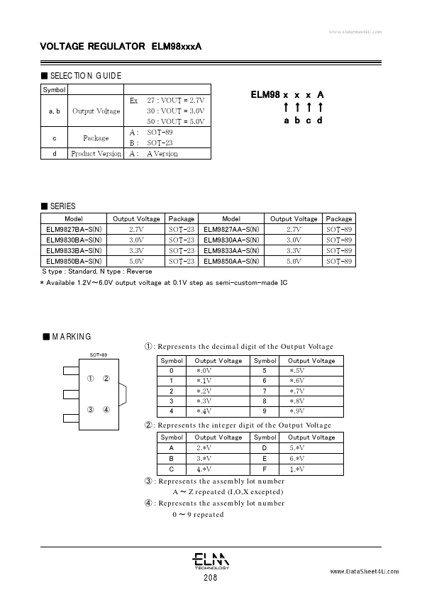 ELM9827BA