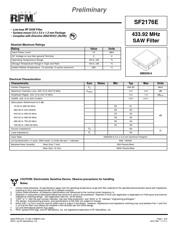 SF2176E