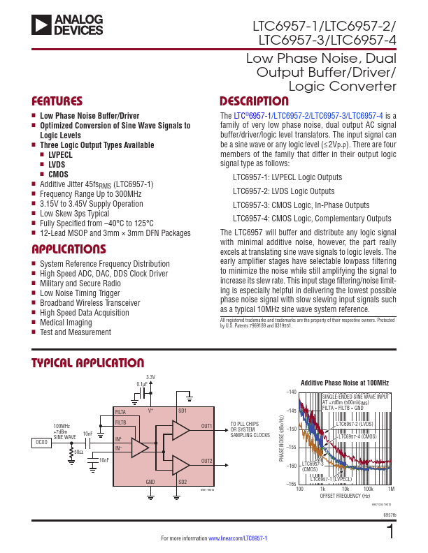 LTC6957-1