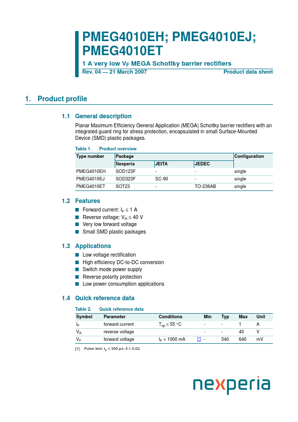 PMEG4010ET