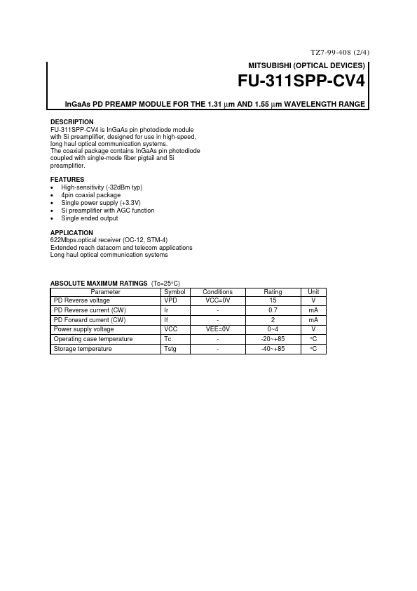 FU-311SPP-CV4