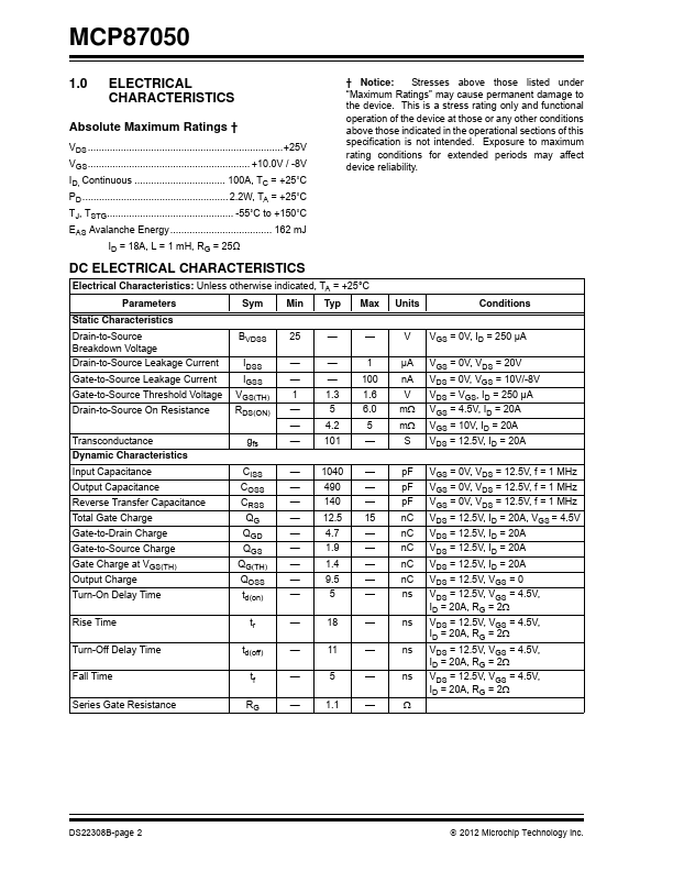 MCP87050