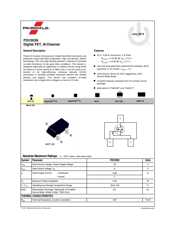 FDV303N