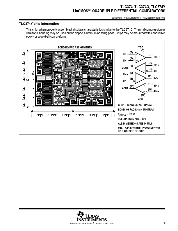 TLC374Y