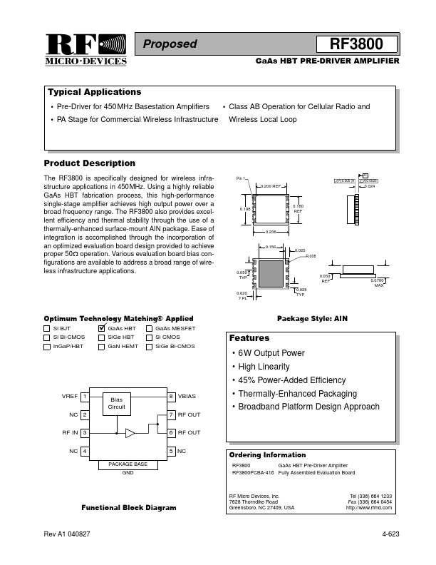 RF3800