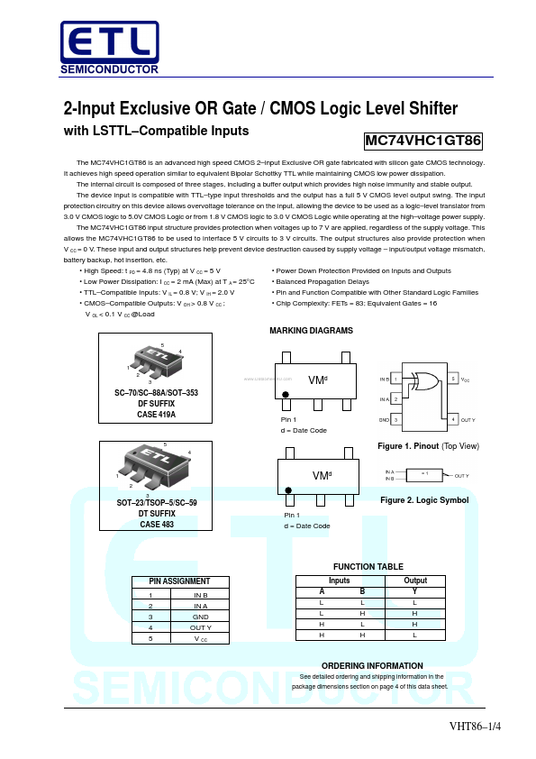 MC74VHC1GT86