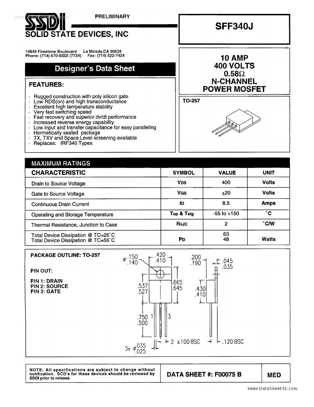 SFF340J