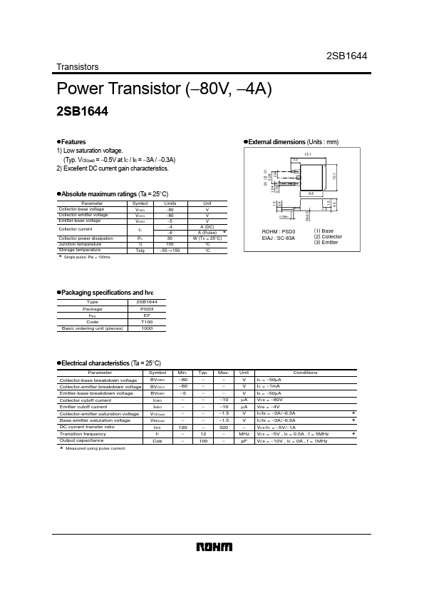 2SB1644