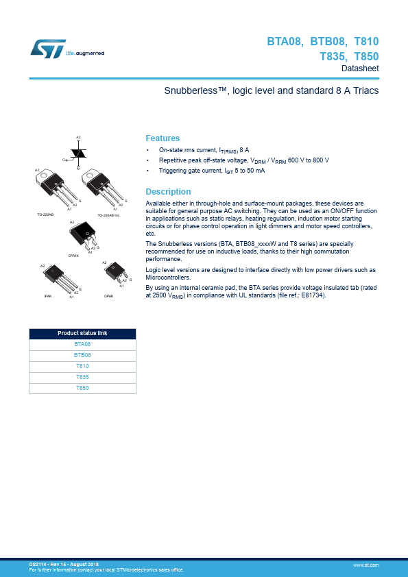 BTA08-600S