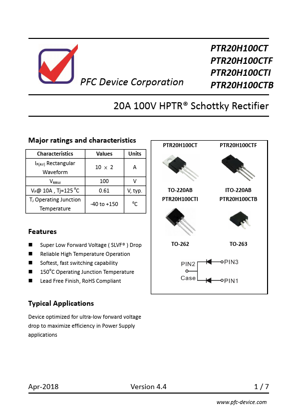 PTR20H100CTI