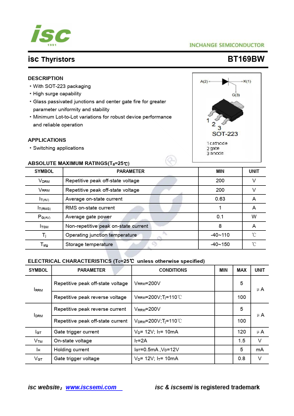 BT169BW