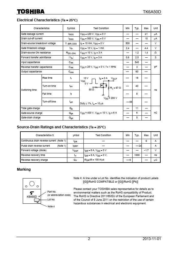 TK6A50D