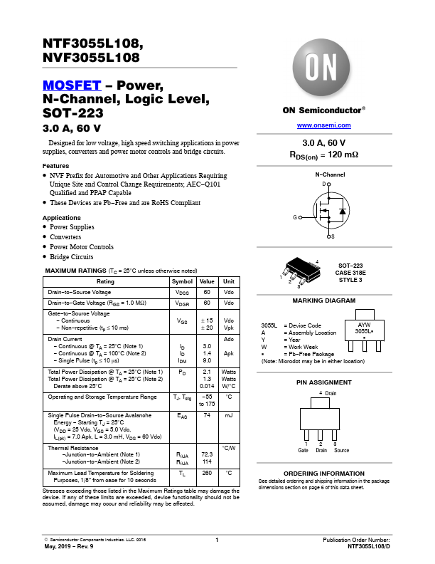 NTF3055L108