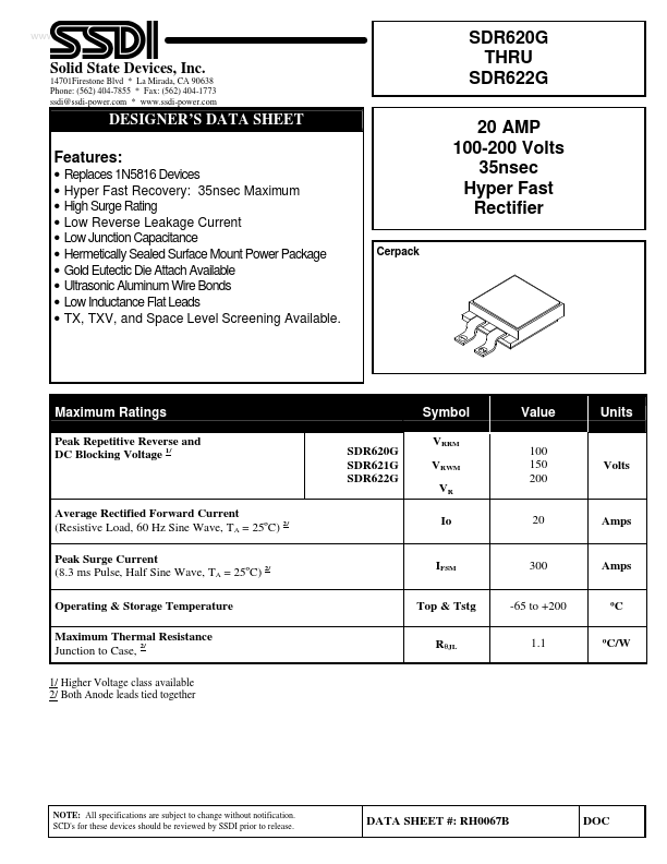 SDR621G