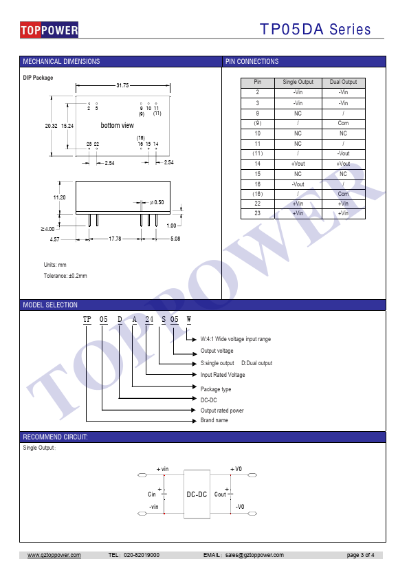 TP05DA24D12W