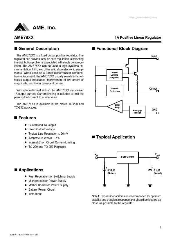 AME7805AJCS