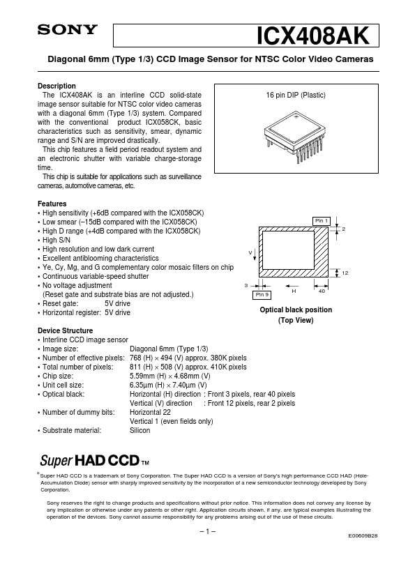 ICX408AK