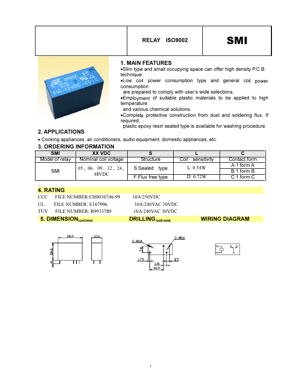 SMI-12VDC-SL-C