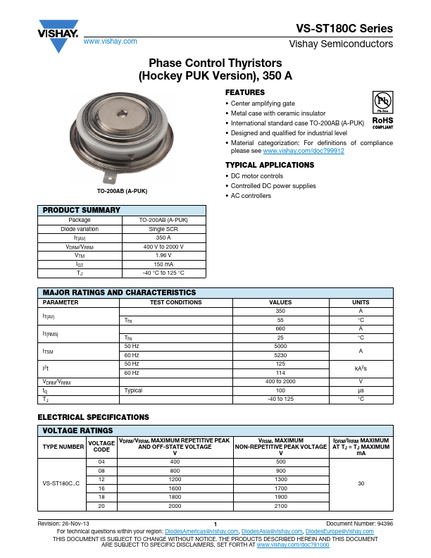 VS-ST180C18C0