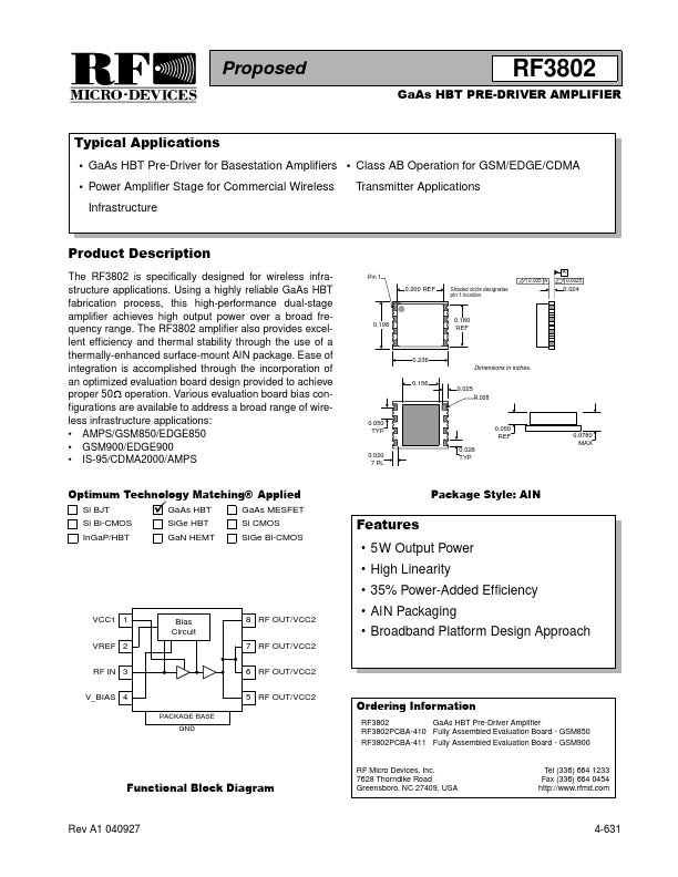 RF3802PCBA-411