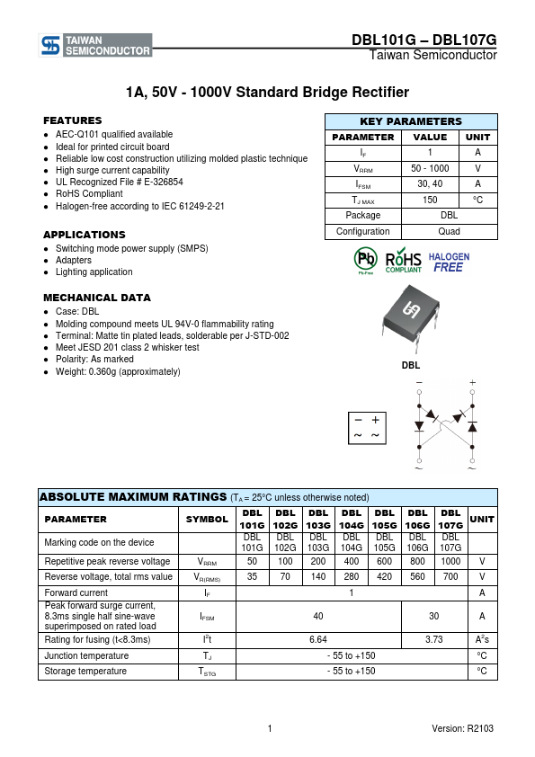 DBL103G