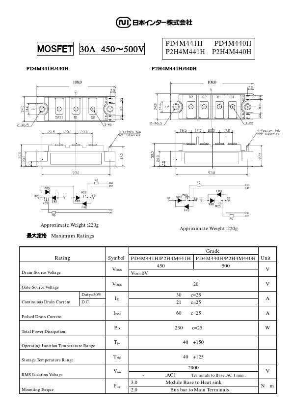 PD4M440H