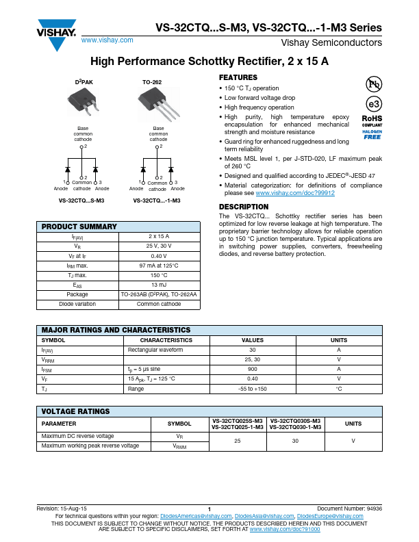 VS-32CTQ030S-M3